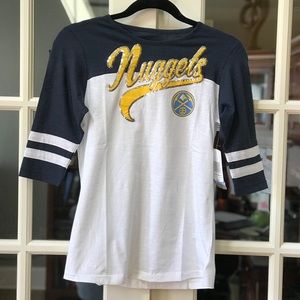 🔥NWT Girls Genuine NBA Denver Nuggets Shirt